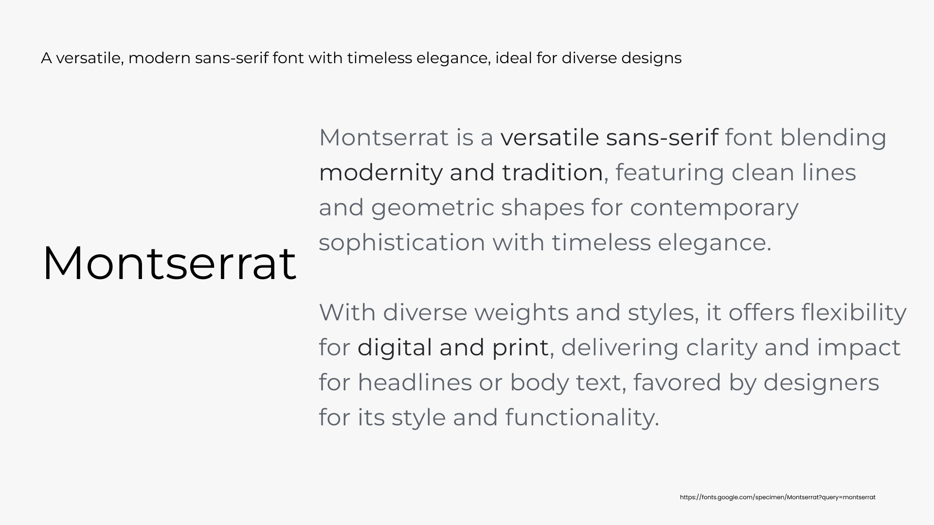 Typography - example 2 of 2